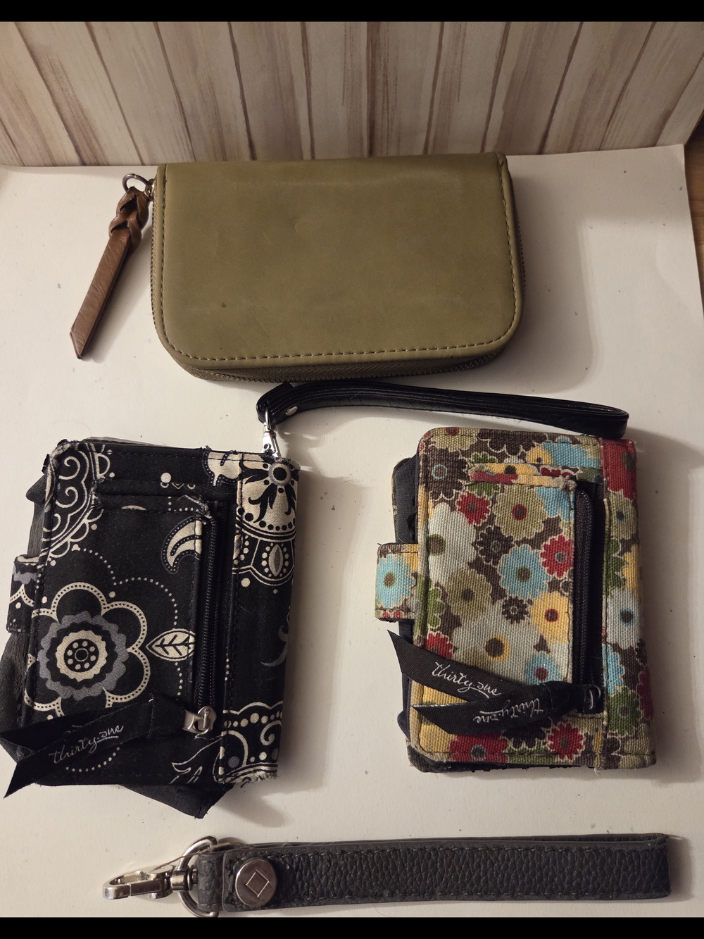 Lot Of 3 Small Wristlet/Wallets